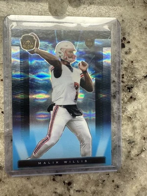 2021 Super Glow Sports #20 Malik Willis Blue Foil - Image 1 of 2