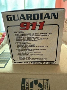 Guardian 911 Motorrad Sicherheitssystem Modell 911-100P - Bild 1 von 15