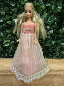 Muñeca vintage Topper DAWN MODEL AGENCY DINAH PETALS'N PLIETS usada en excelente estado rubia - Imagen 1 de 10