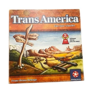 Trans America - Train Board Game - Rio Grande Games OVP, Spiel Des jahres 2002 - Imagen 1 de 3