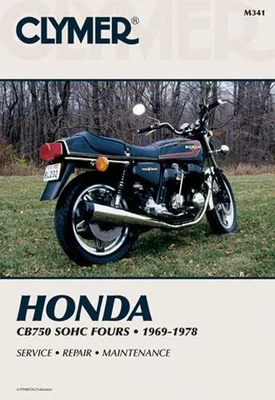 Clymer Repair Service Shop Manual Honda CB750 69-78 CB750A 76-78 CB750F CM341 - Image 1 of 3