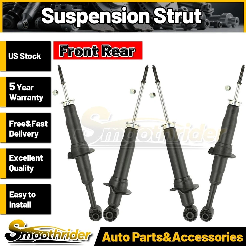 Puntal de suspensión delantera trasera KYB 4 piezas para Ford Explorer 2006-2008 2009 2010 4,0 L Foto 1 de 4