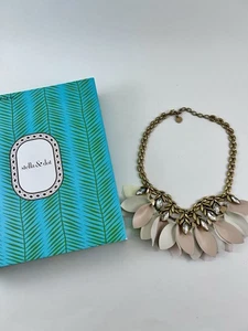 Stella & Dot Halskette BIRDIE Leder Chiffon mehrlagig Boho 3 in 1 wandelbar - Bild 1 von 7