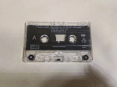 Country Christmas Cassette Tape Only Alan Jackson Trisha Yearwood Randy Travis - Image 1 of 3