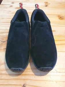 Merrell Men Jungle Moc J60825 SlipOn Shoes Black Midnight UK Size 8.5 Mint Con'd - Picture 1 of 8