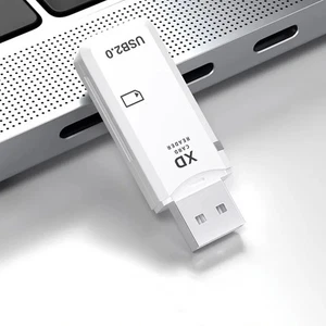 XD Picture Card Reader USB 2.0 Memory Adapter for Olympus Fuji Cameras - Afbeelding 1 van 14