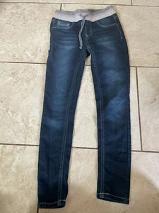 Vanilla Star Jeans Girls Dark Blue Straight Fit Size 7 Denim - Picture 1 of 4