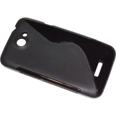 Ssyl S-line Custodia Tpu In Silicone Nera Black Htc One X New Nuovo Negozio To - Immagine 1 di 3