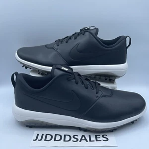 Nike Roshe G Tour Black Summit White Golf Shoes AR5580-001 Men’s Size 8 NEW - Picture 1 of 10