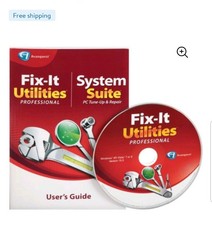 Fix-It Utilities 12 Professional PC CD Software 5 PCS - New/Open Box