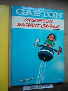BD GASTON LAGAFFE 7 FRANQUIN 1973 UN GAFFEUR SACHANT GAFFER DOS ROND DUPUIS - Imagen 1 de 6