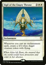 1x SIGIL OF THE EMPTY THRONE - Commander - MTG - NM - Magic the Gathering