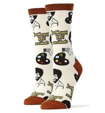 Oooh Yeah Socks Womens Luxury Combed Cotton Funny, Large, Happy Lil Accidents
