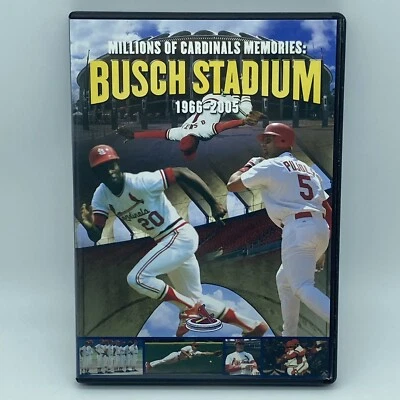 Millions of Cardinals Memories: Busch Stadium 1966 - 2005 DVD OOP MLB Baseball - Image 1 of 4
