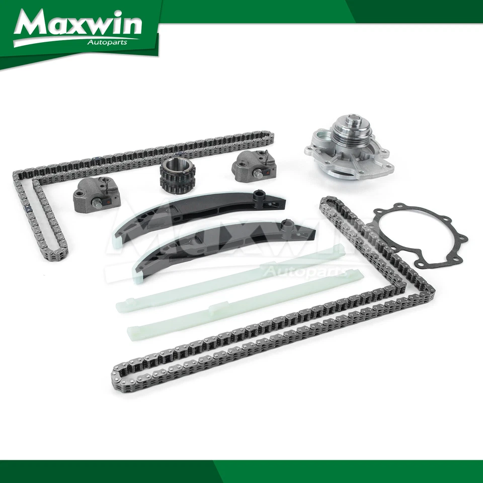 Kit de cadena de distribución bomba de agua para Ford Fusion Mazda 6 Mercury Milan Lincoln 3,0 L Foto 1 de 4