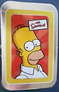 The Simpson's Collectable Art box Tin 2003 FilmCardz - Picture 1 of 8