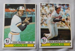 1979 Topps Baltimore Orioles Baseball Card Pick one
