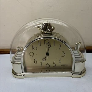 Citizen Quartz Table Clock Made In Japan 4RG478 Cupid Romantic - Picture 1 of 15