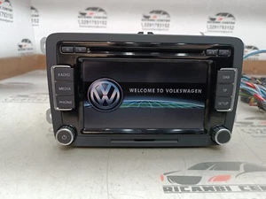 👉AUTORADIO LETTORE CD MULTIMEDIA VOLKSWAGEN SCIROCCO 2010 3C8035195A A2 - Foto 1 di 20