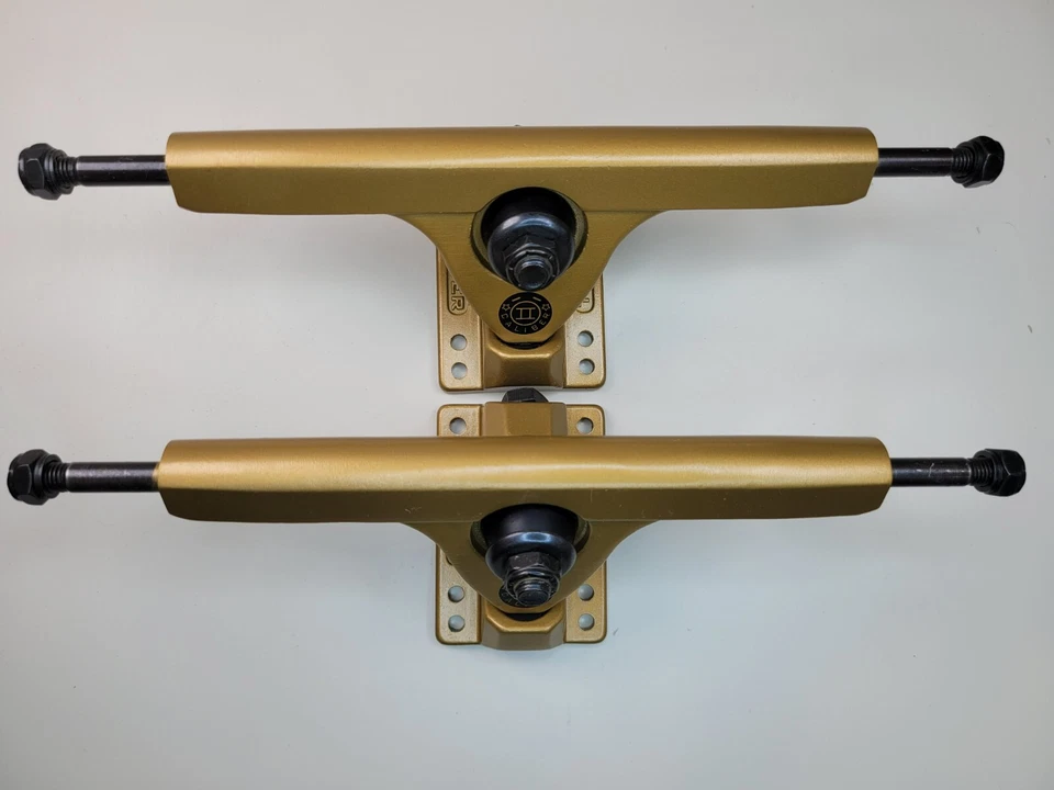 Camiones Longboard Calibre II 50 grados/184 mm suspensión/10" eje reverso Kingpin Foto 1 de 1