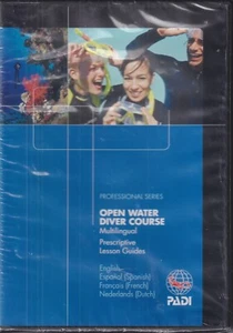 PADI Open Water Diver Course: Multilingual Prescriptive Lesson Guides (DVD) - Picture 1 of 2