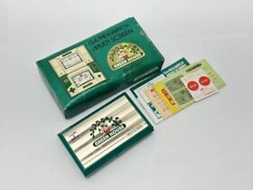 Nintendo Game & Watch Green House GH-54 Multi Screen Vintage Game w/Box Tested