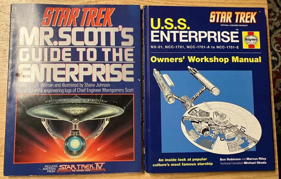 Star Trek: Mr. Scott's Guide U.S.S. Enterprise/ Workshop Manual/ TNG: On Board - Image 1 of 4