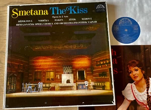 SUPRAPHON 1416 3341 3 QUAD SMETANA THE KISS 3-LP VAJNAR 1980 NM- CZECHOSLOVAKIA - Picture 1 of 4