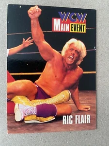 WCW RIC FLAIR MAIN EVENT CARDZ WRESTLING TRADING CARD 3 WWF WWE - Picture 1 of 2