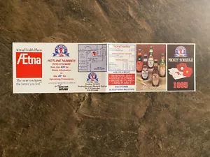 1995 Reading Phillies Pocket Schedule - Picture 1 of 2