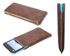 caseroxx Business-Line Case for Xiaomi Mi 2 in brown made of faux leather