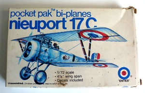 KIT ENTEX ANCIEN NIEUPORT 17 C 1/72ème COMPLÈTE PLANS-DÉCALS - Imagen 1 de 4