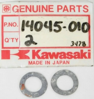 Junta de cubierta de caja de cadena Kawasaki F6 F7 1971 1972 1973 1974 1975 piezas OEM Foto 1 de 3