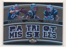 2010 Topps Triple Threads Rob Gronkowski Hernandez 11/27 Rookie Relic Patch RC