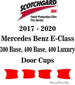 3M Scotchgard Paint Protection Pro Serie 17 2018 2019 2020 Mercedes Benz E-Class - Picture 1 of 3