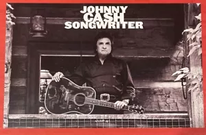 Johnny Cash Songwriter Promo Poster 11 x 17 - Picture 1 of 1