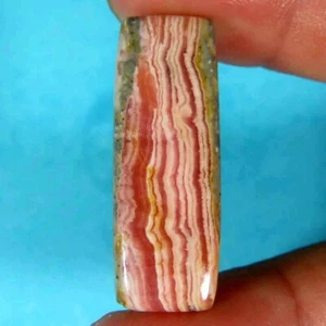27.40Cts. 100%Natural Unique Red Rhodochrosite Cushion Cab 11x30x5mm Top Gems - Picture 1 of 5