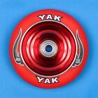 YAK Scooter Wheel 100mm Red w/ Bearings - Razor Lucky District Phoenix