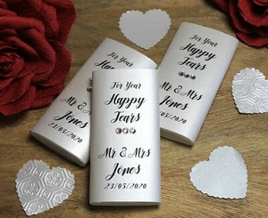 Happy Tears Wedding Tissues! Personalised Wedding Tissues! Wedding Favours! - Picture 1 of 6