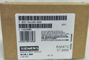 Modulo ingresso analogico Siemens 6ES7 134-4JB51-0AB0 /6ES7134-4JB51-0AB0 nuovo con scatola - Foto 1 di 3