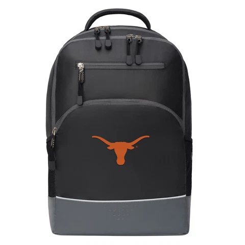 Officially Licensed NCAA Texas Longhorns "Alliance" Backpack, Black, 19" Cover