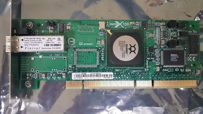 Qlogic D33170 Single Port Fibre Channel Card PCI-X 133 IBM 24P0961 FRU 24P8174 - Image 1 of 3