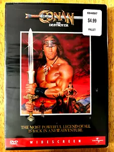 Conan the Destroyer (1984) (DVD 1998) (NEW) Arnold Schwarzenegger, Grace Jones - Imagen 1 de 2