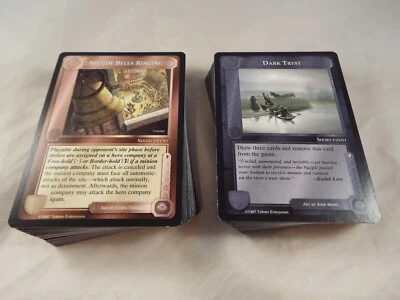 MIDDLE EARTH AGAINST THE SHADOW COMPLETE COMMON AND UNCOMMON SET ex - Image 1 of 2