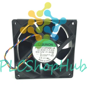 1P SUNON PSD1212PMB1-A DC12V 24W 12CM 120*120*38MM 4-line Server Cooling Fan - Picture 1 of 2