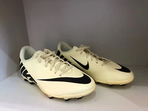 New Nike Youth Mercurial Vapor 15 Club FG/MG Lemonade/Black Cleats Size 4.5YY - Picture 1 of 7