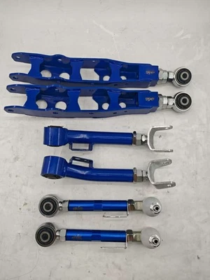 Pair of Steel Adjustable Camber+Toe+Trailing Arms For Subaru Forester 2012-2018 Foto 1 de 4