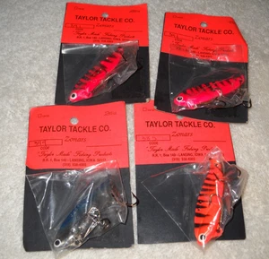 Taylor Tackle Zonars 1/2 Oz. Jigging-Löffel, 4 Stück Neu - Bild 1 von 5