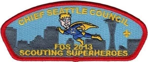 Chief Seattle Council - 2013 Friends of Scouting FOS CSP - Imagen 1 de 1