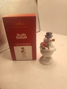 Hallmark A Holiday Bouquet - Frosty The Snowman Keepsake Ornament 2021 - Bild 1 von 4